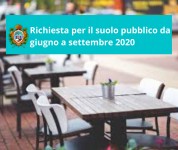 Confcommercio di Pesaro e Urbino - Richiesta per il suolo pubblico da giugno a settembre 2020 - Pesaro